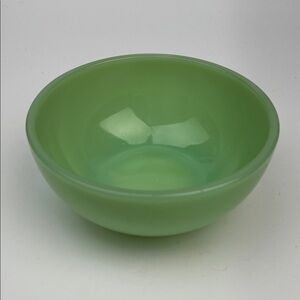 Vintage Fire King Jadeite Jadite Cereal or Berry  Bowl Retro Kitchen 1949s 1950s